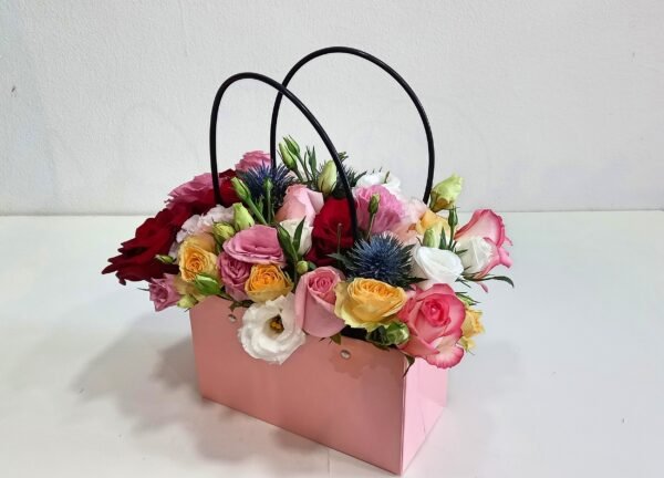 Flowers in purse